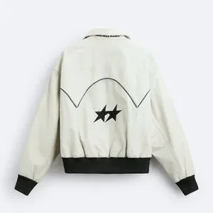 Zara | Jackets & Coats | Zara Leather Jacket X Twojeys